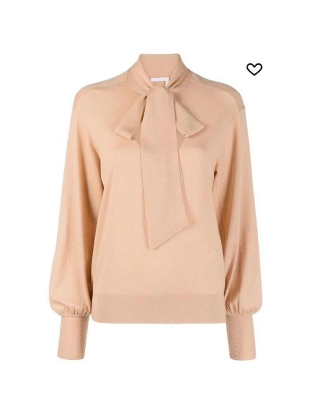 Chloé Bow-Tie Wool Knit Sweater worn by Kate Beckinsale
